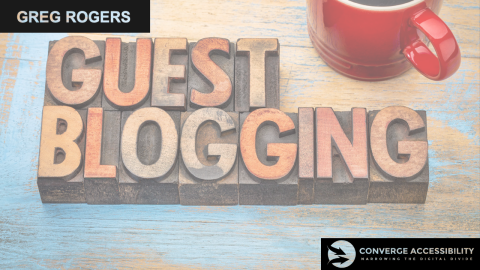 Guest Blogger-Greg Rogers
